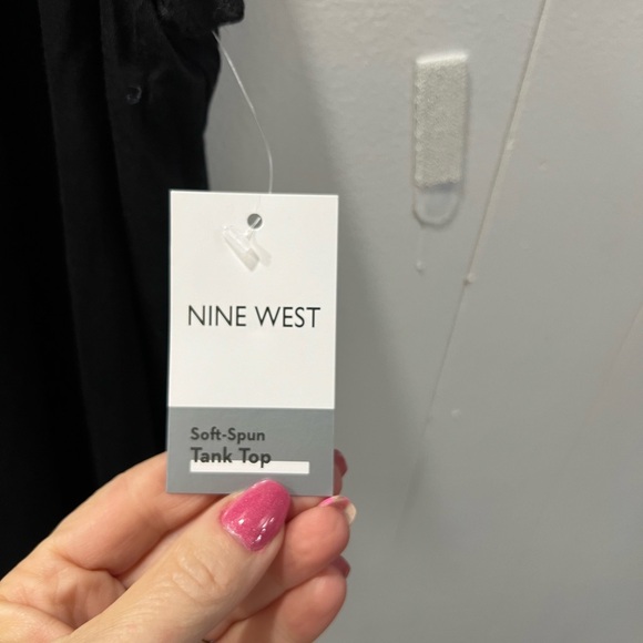 NWT Nine West|Black Tank Top|Size XXL - Picture 4 of 7